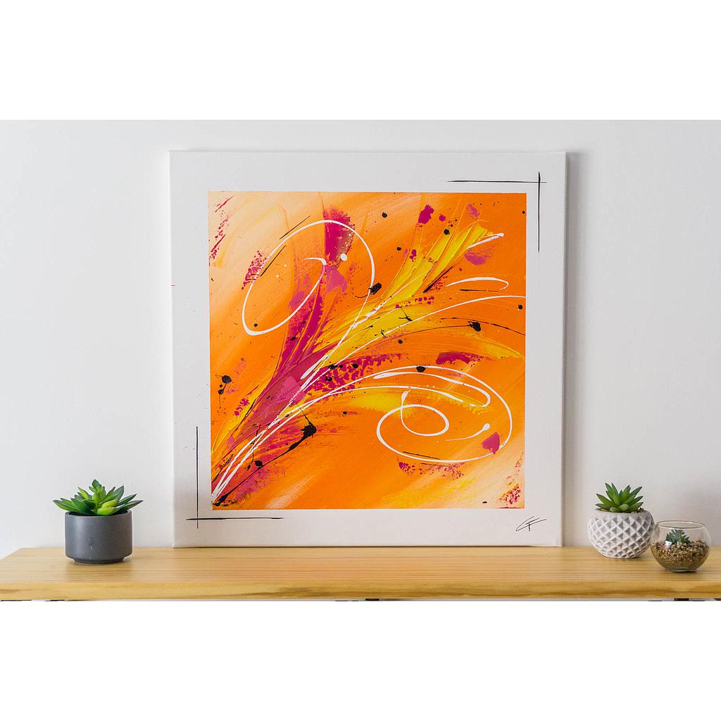 Illustration &quot;Sakura&quot; 30x40 cm