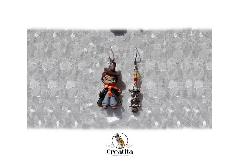 BOUCLES FIGURINE CREATITA