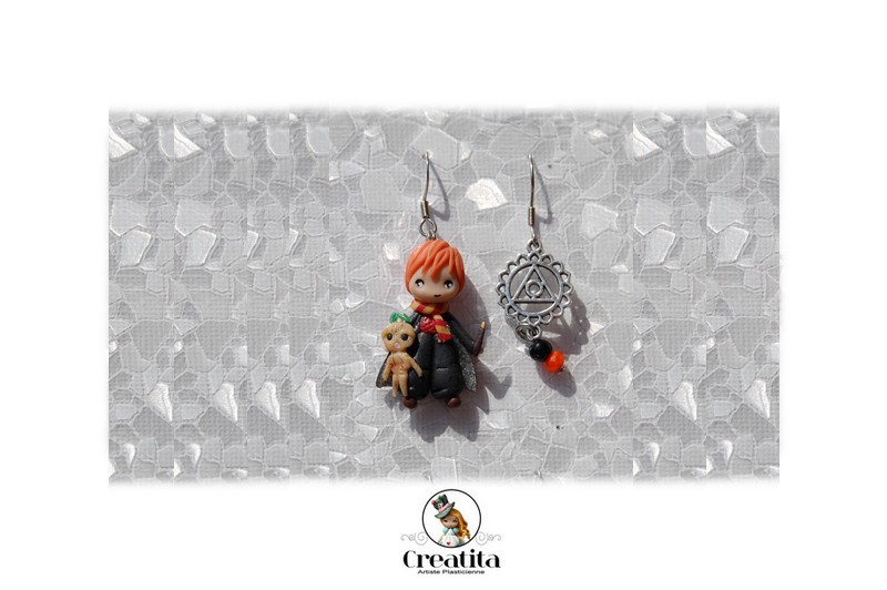 BOUCLES FIGURINE CREATITA