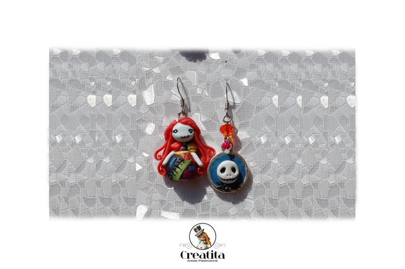 BOUCLES FIGURINE CREATITA