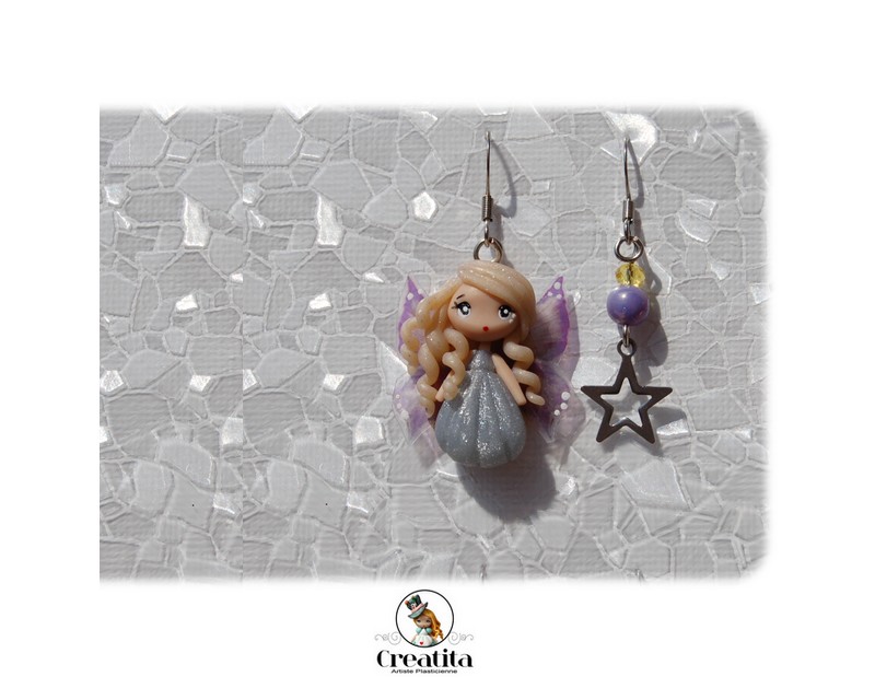 BOUCLES FIGURINE CREATITA