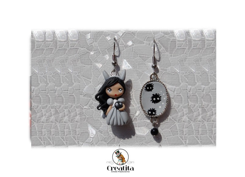 BOUCLES FIGURINE CREATITA