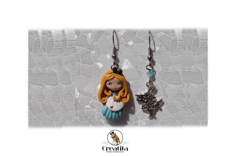 BOUCLES FIGURINE CREATITA