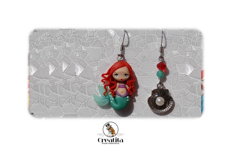 BOUCLES FIGURINE CREATITA