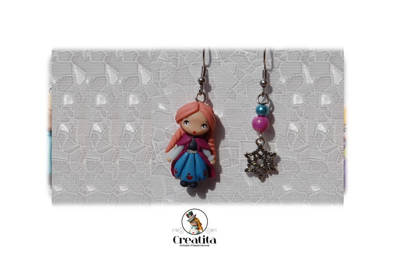 BOUCLES FIGURINE CREATITA