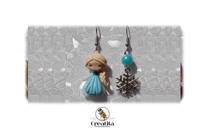 BOUCLES FIGURINE CREATITA