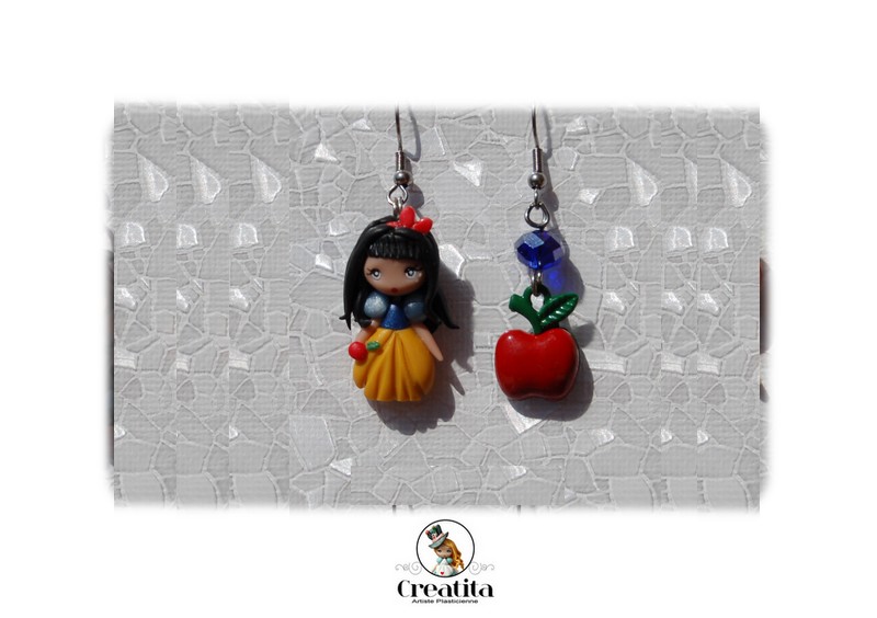 BOUCLES FIGURINE CREATITA