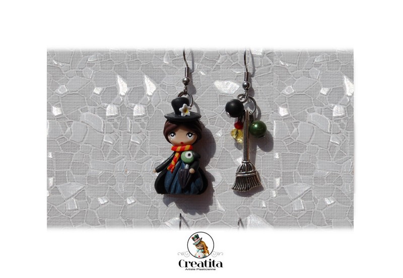 BOUCLES FIGURINE CREATITA