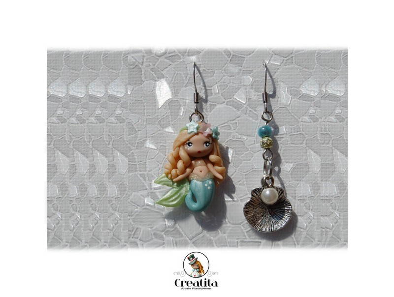 BOUCLES FIGURINE CREATITA