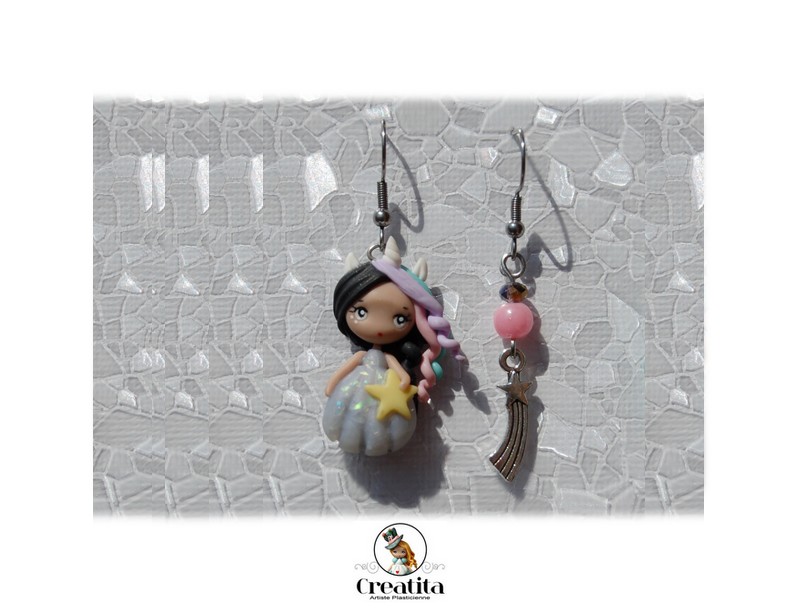 BOUCLES FIGURINE CREATITA