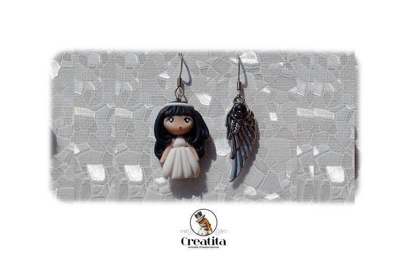 BOUCLES FIGURINE CREATITA