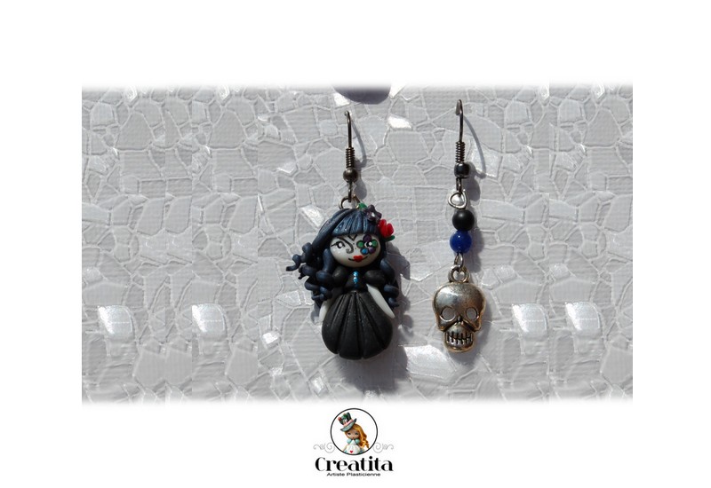 BOUCLES FIGURINE CREATITA