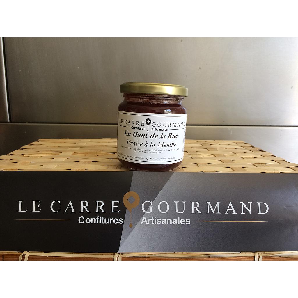 Confiture Fraises à la Menthe