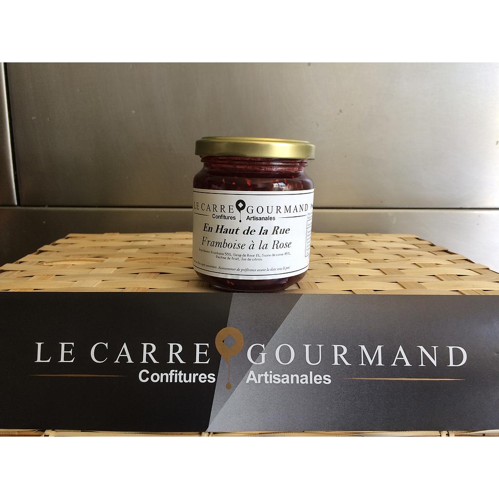 Confiture Framboises à la Rose