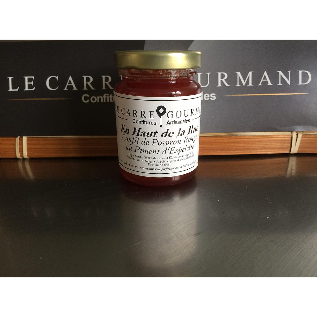 Confit de Poivrons Rouge au Piment