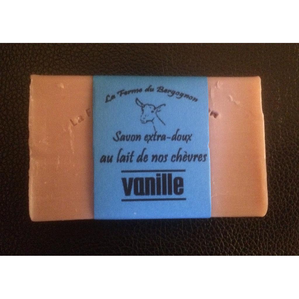 Savon Vanille, au lait de nos chèvres