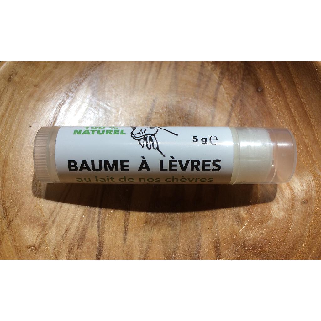 Baume à lèvres, au lait de nos chèvres et beurre de karité, 100% Naturel