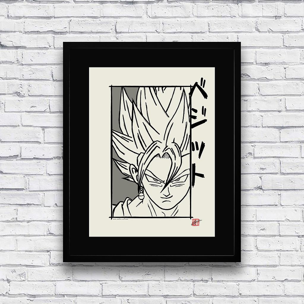 Illustration &quot;Vegeto&quot; 30x40 cm