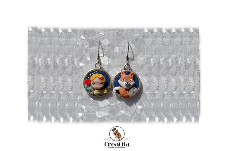 BOUCLES FIGURINE CREATITA