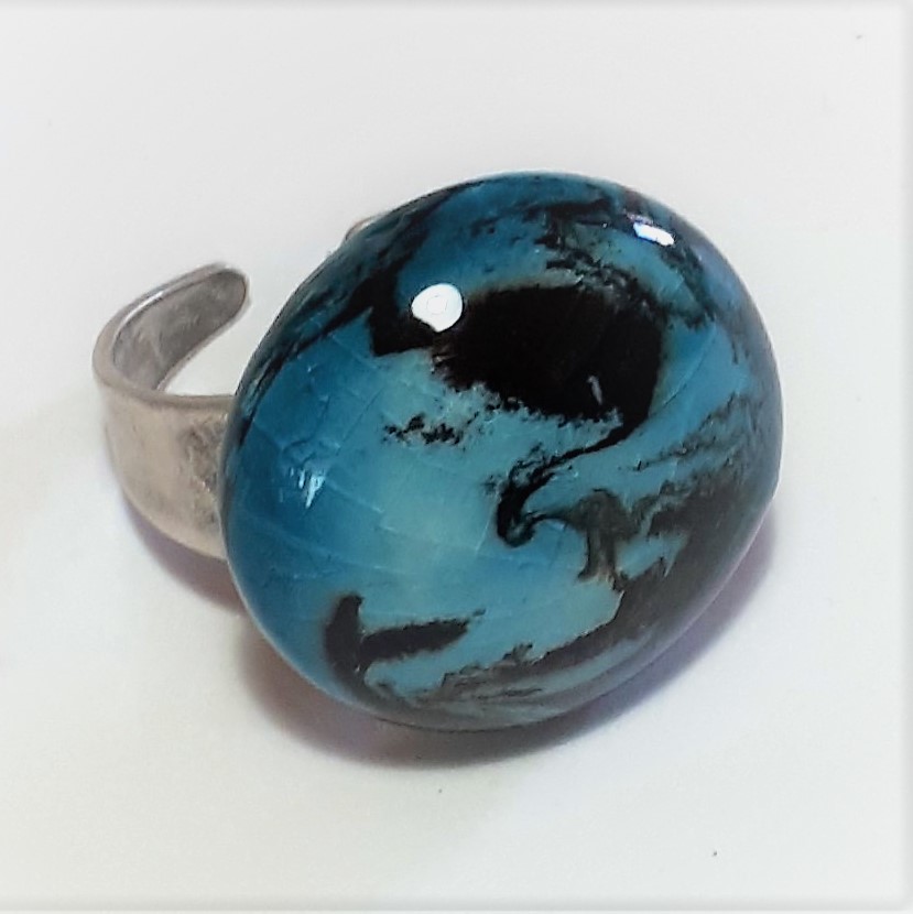 Bague bleue