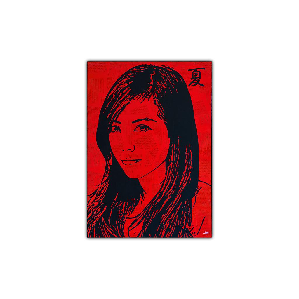Tableau &quot;Natsuko&quot; 65x92 cm