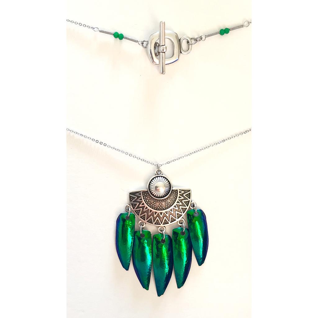 Collier élytres demi-soleil