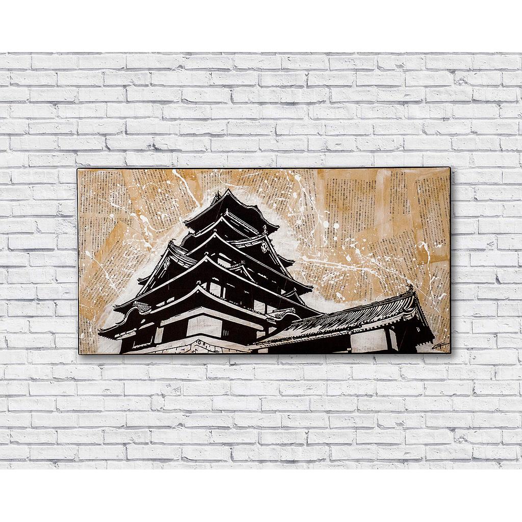 Tableau &quot;Nihon-jo&quot; 40x80 cm