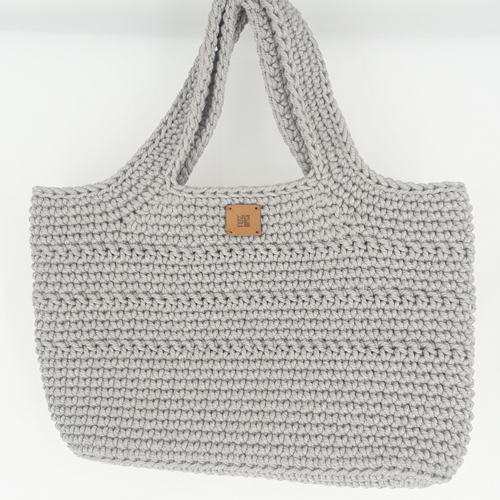 Sac Coton Gris 