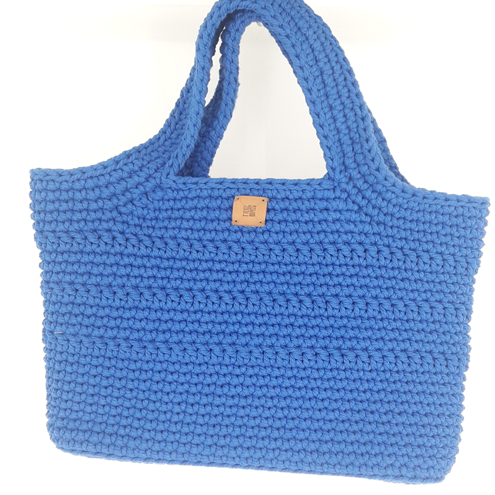 Sac Coton Bleu Roi