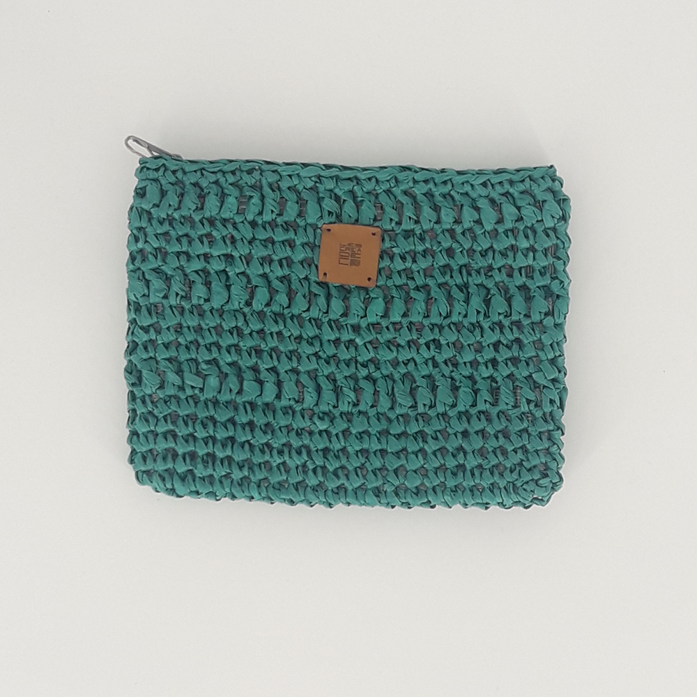 Pochette Vert Pétrole