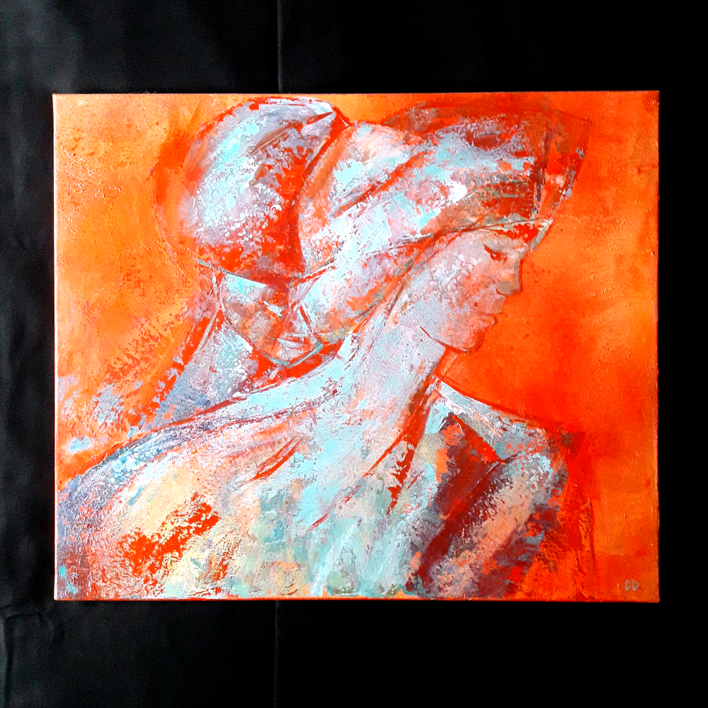 Tableau &quot;Profil&quot; 60x50 cm