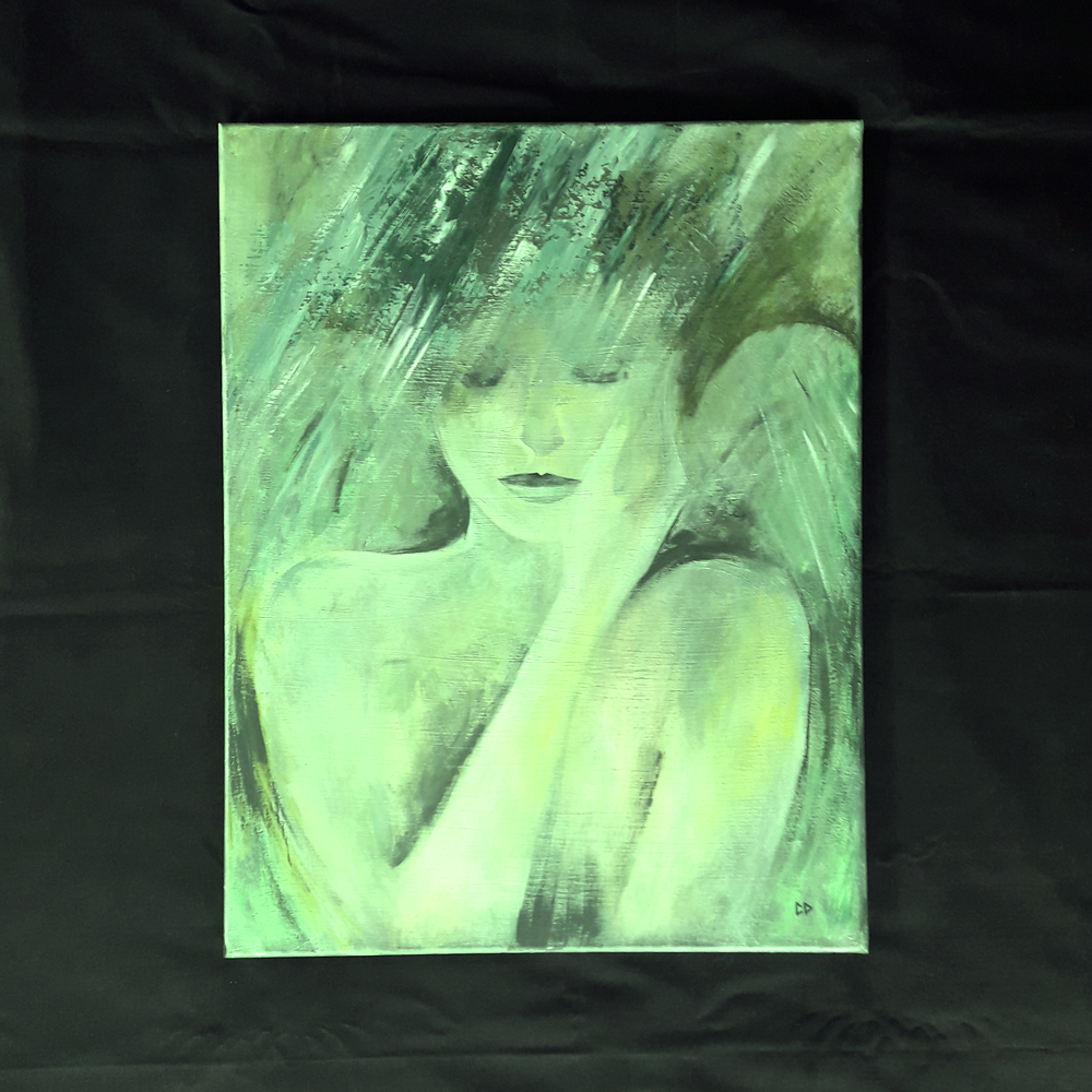 Tableau &quot;Ange&quot; 50x65 cm