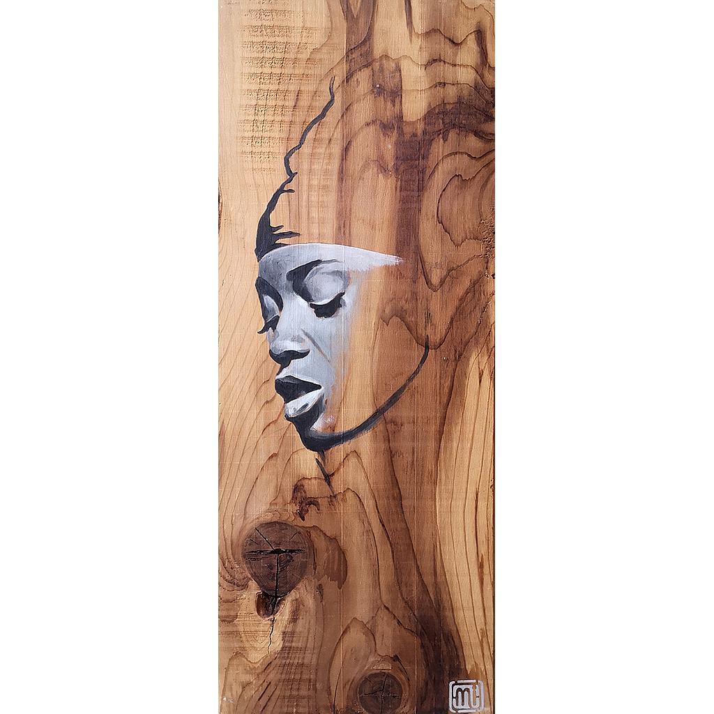 AME DU BOIS 36X86 cadre inclus