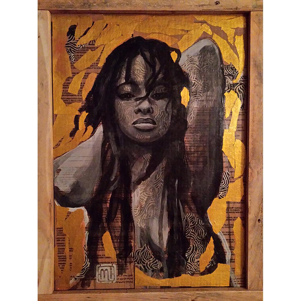 DREADWOMAN 53x69 cadre inclus