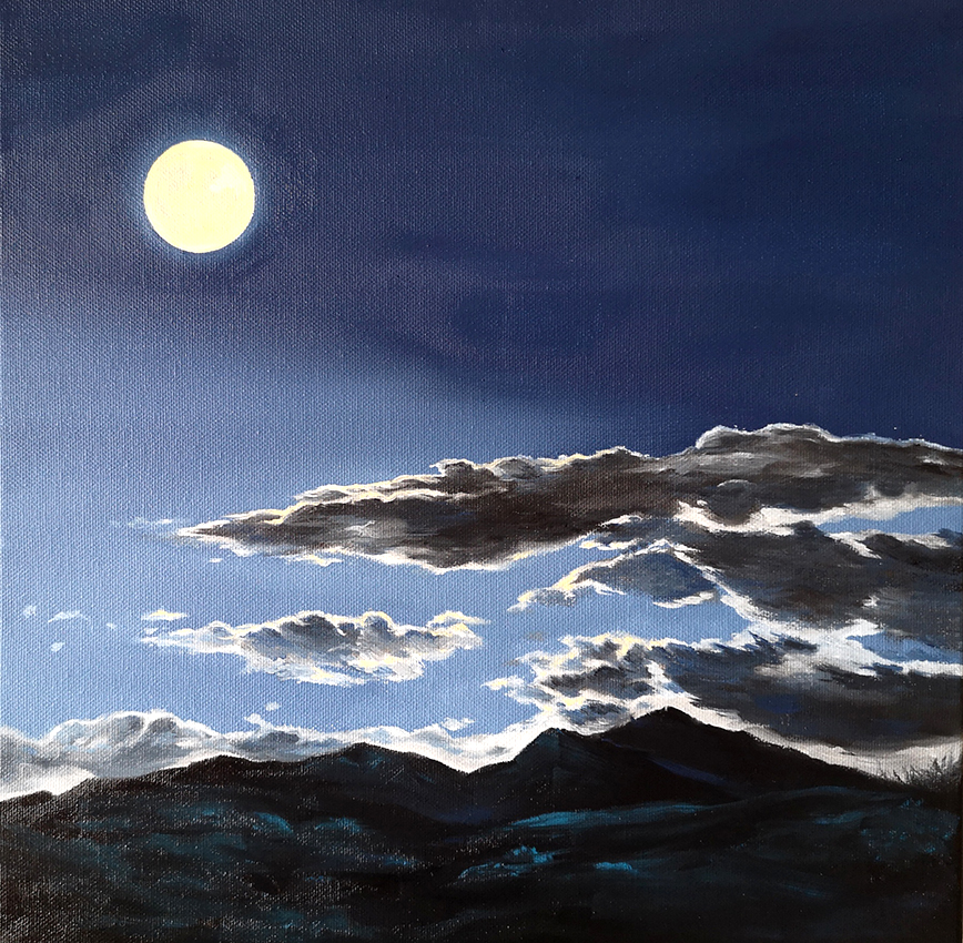 FULL MOON 30x30