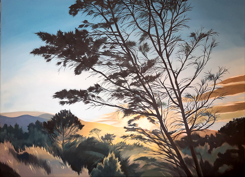 ARBRES CIEL 54x72