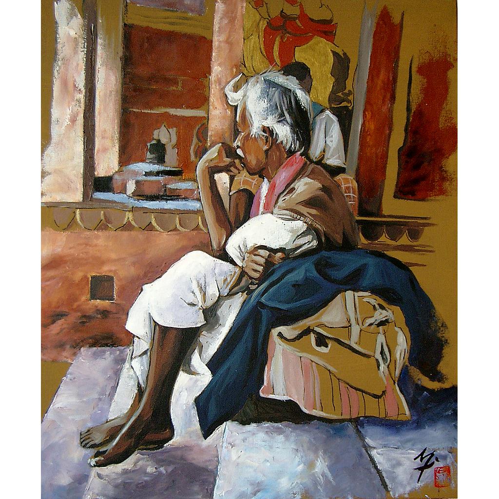 CONTEMPLATION 46x55