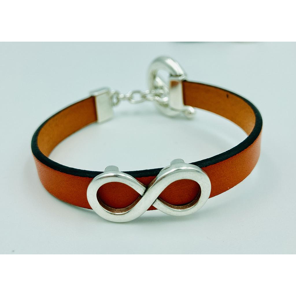 BRACELET SIMPLE ORANGE INFINI TOOGLE