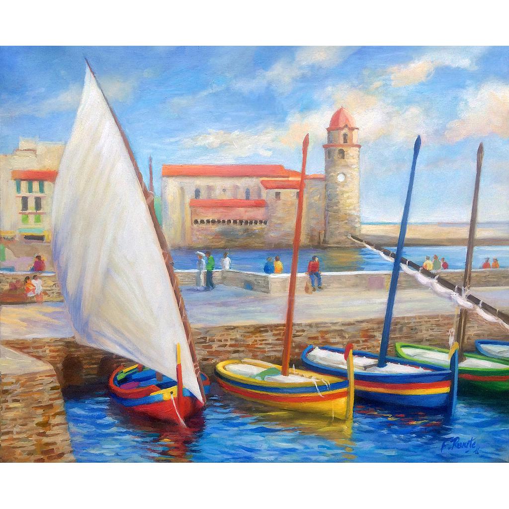 collioure 38x46 cm
