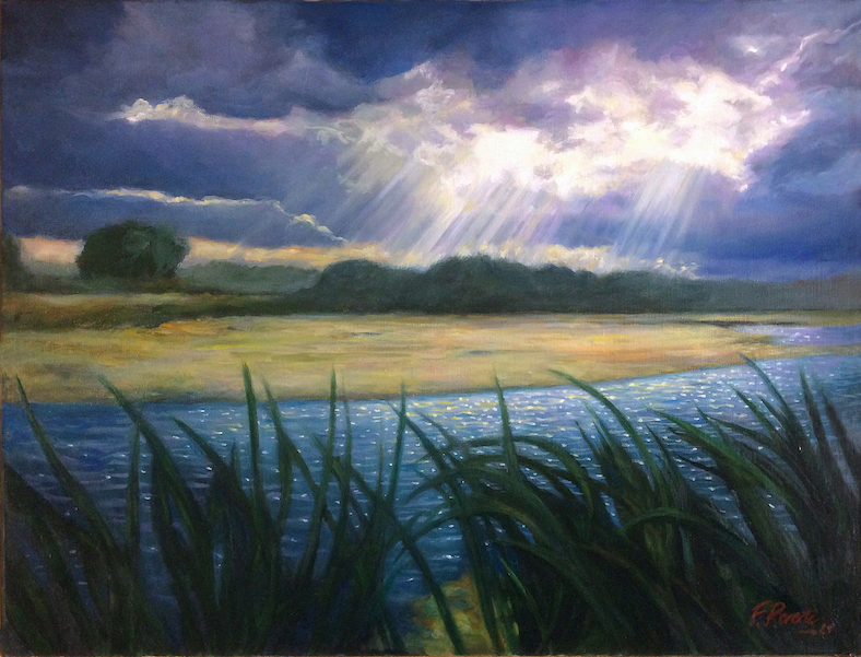 Marais de la Somme 61x46 cm